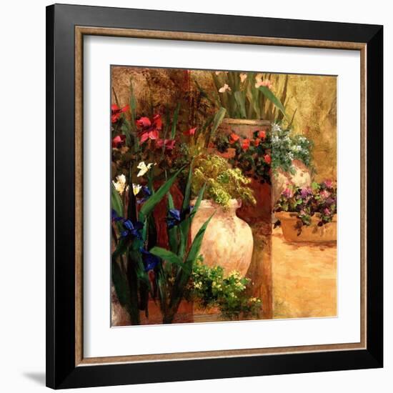 Flower Pots Right-Art Fronckowiak-Framed Art Print