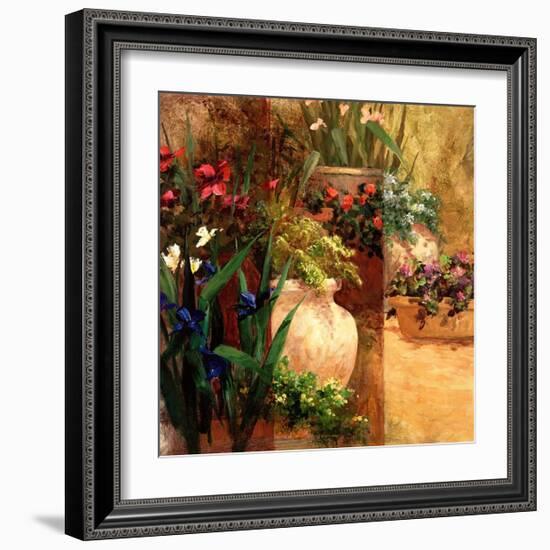 Flower Pots Right-Art Fronckowiak-Framed Art Print