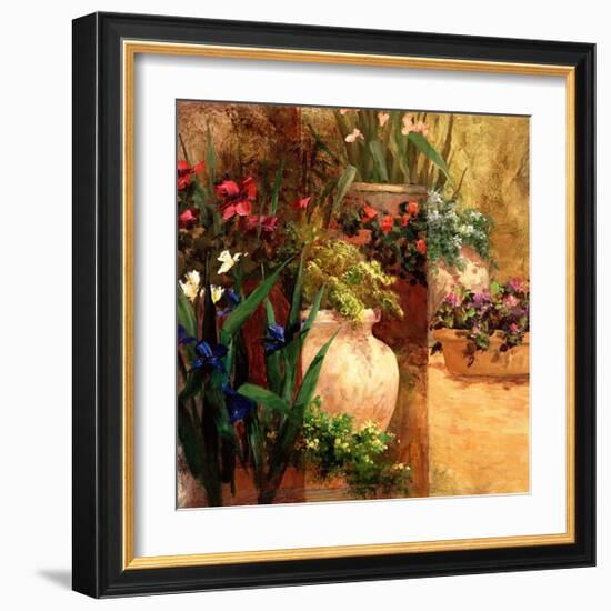 Flower Pots Right-Art Fronckowiak-Framed Art Print