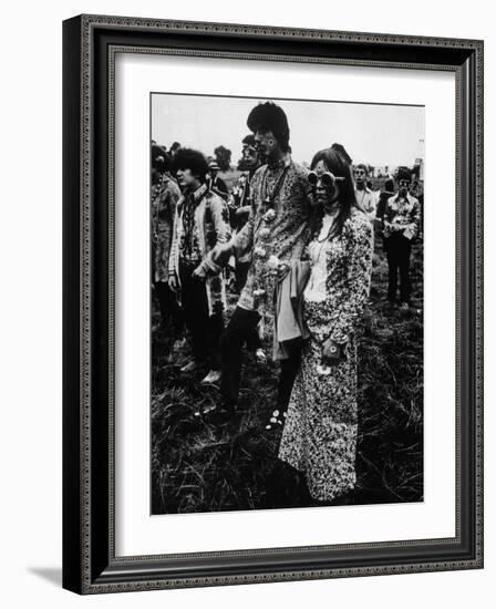 Flower Power 1967-null-Framed Photographic Print