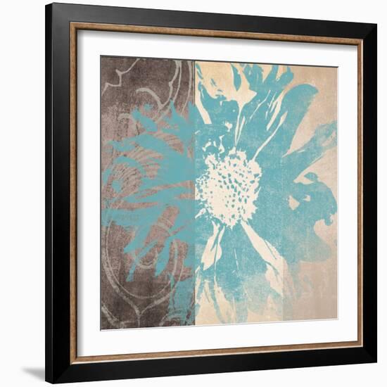Flower Power 1-Alonza Saunders-Framed Art Print