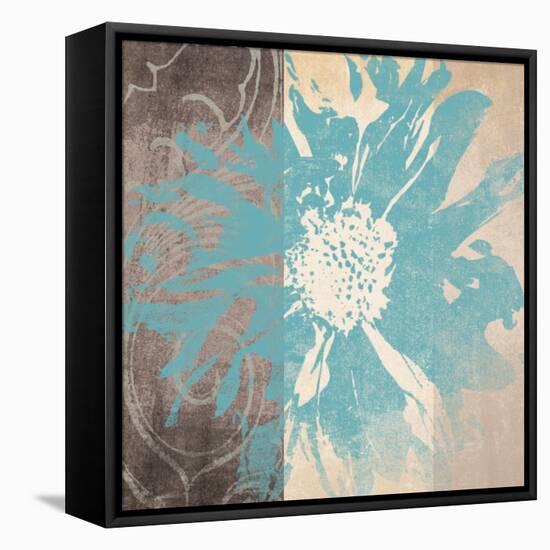 Flower Power 1-Alonza Saunders-Framed Stretched Canvas