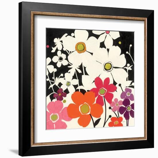 Flower Power I-Shirley Novak-Framed Art Print