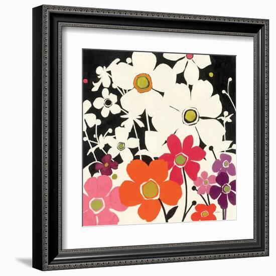 Flower Power I-Shirley Novak-Framed Art Print