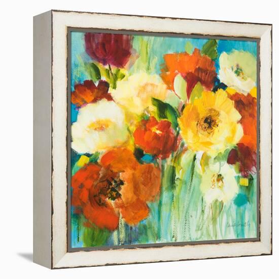 Flower Power II-Lanie Loreth-Framed Stretched Canvas