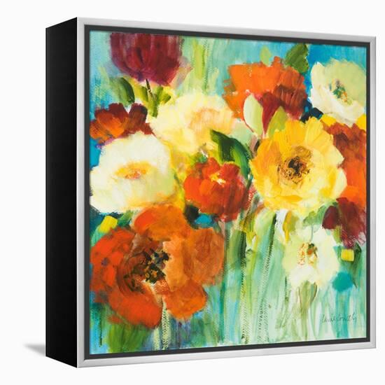 Flower Power II-Lanie Loreth-Framed Stretched Canvas