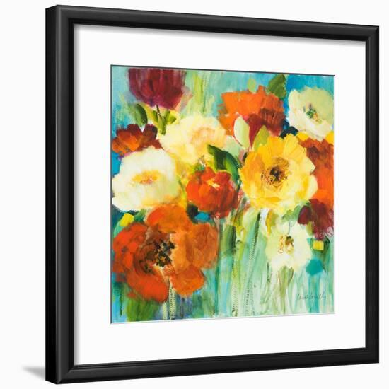 Flower Power II-Lanie Loreth-Framed Premium Giclee Print