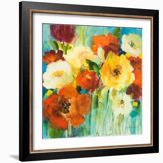 Flower Power II-Lanie Loreth-Framed Premium Giclee Print