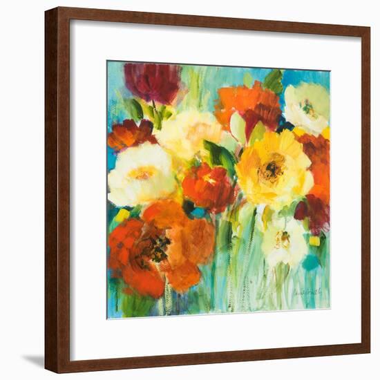 Flower Power II-Lanie Loreth-Framed Premium Giclee Print