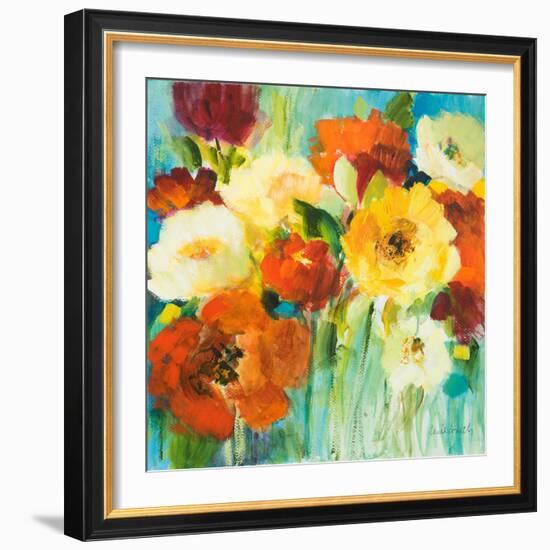 Flower Power II-Lanie Loreth-Framed Premium Giclee Print