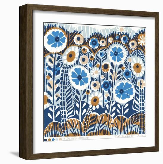 Flower Power-Zoe Badger-Framed Giclee Print