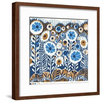 Flower Power-Zoe Badger-Framed Giclee Print