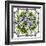 Flower Purple Pansies-Vertyr-Framed Art Print