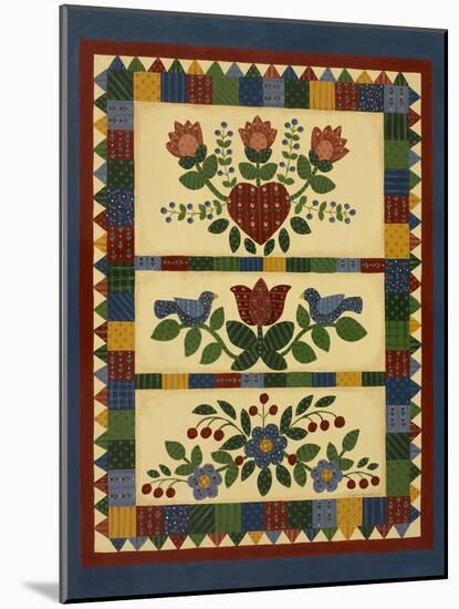 Flower Quilt 2-Debbie McMaster-Mounted Giclee Print