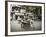 Flower Seller in the Old Quarter, Hanoi, Vietnam-Jon Arnold-Framed Photographic Print