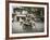 Flower Seller in the Old Quarter, Hanoi, Vietnam-Jon Arnold-Framed Photographic Print