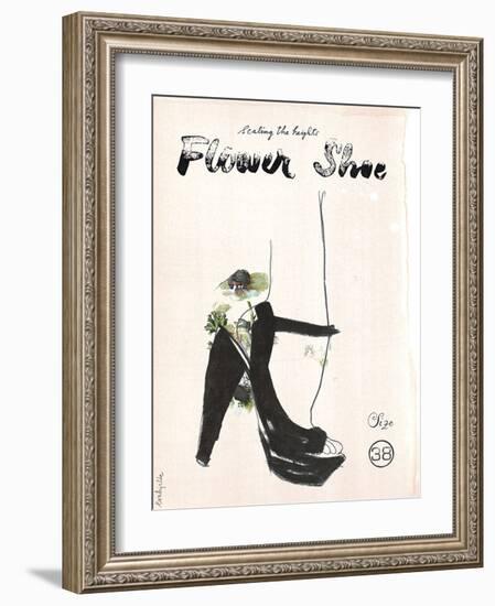 Flower Shoe-Eva Hjelte-Framed Giclee Print