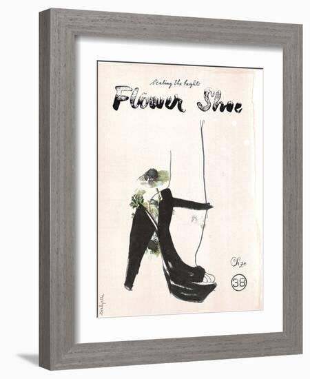 Flower Shoe-Eva Hjelte-Framed Giclee Print