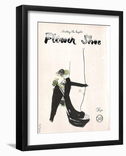 Flower Shoe-Eva Hjelte-Framed Giclee Print