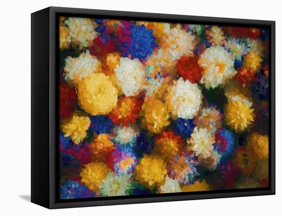 Flower Shop, 2018,-Helen White-Framed Premier Image Canvas