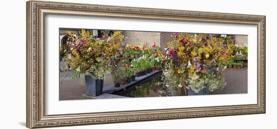 Flower Shop in Keukenhof Gardens, Lisse, Holland-Anna Miller-Framed Photographic Print