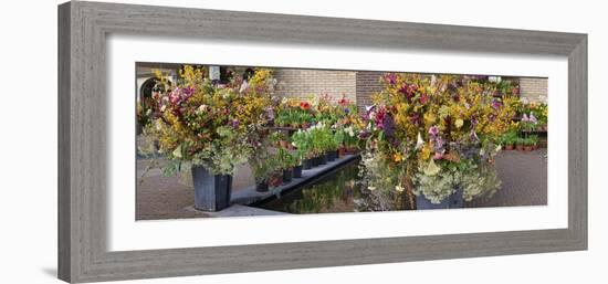 Flower Shop in Keukenhof Gardens, Lisse, Holland-Anna Miller-Framed Photographic Print