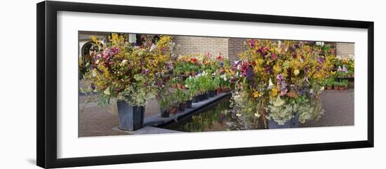 Flower Shop in Keukenhof Gardens, Lisse, Holland-Anna Miller-Framed Photographic Print