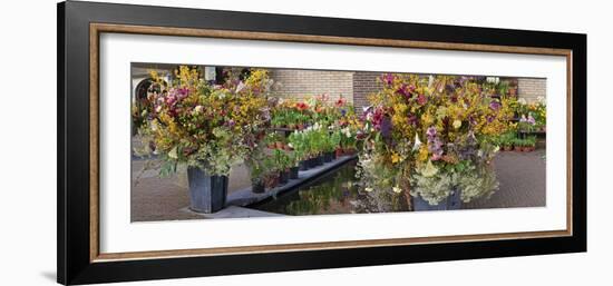 Flower Shop in Keukenhof Gardens, Lisse, Holland-Anna Miller-Framed Photographic Print