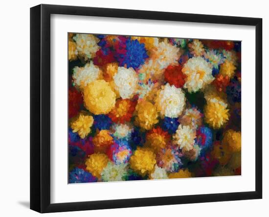 Flower Shop-Helen White-Framed Giclee Print