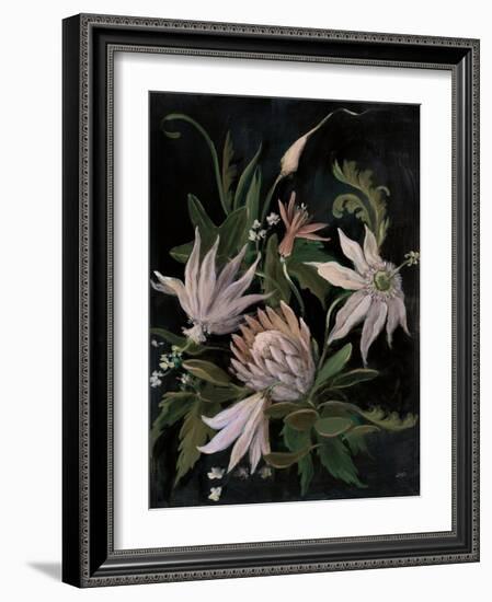 Flower Show I Crop Neutral-Julia Purinton-Framed Art Print