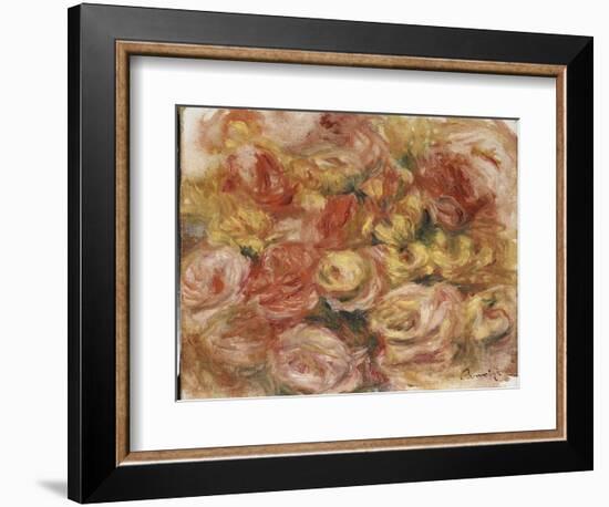 Flower Sketch, C.1914-Pierre-Auguste Renoir-Framed Giclee Print