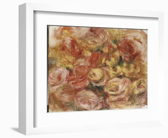 Flower Sketch, C.1914-Pierre-Auguste Renoir-Framed Giclee Print