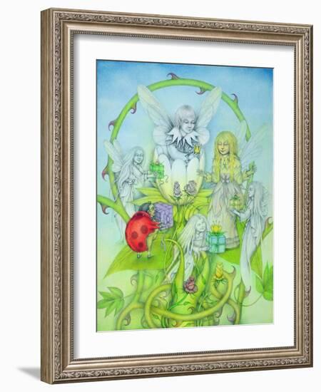 Flower Spirits, 1991-Wayne Anderson-Framed Giclee Print