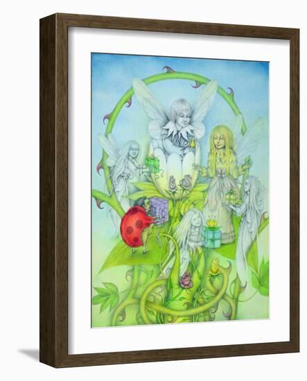 Flower Spirits, 1991-Wayne Anderson-Framed Giclee Print