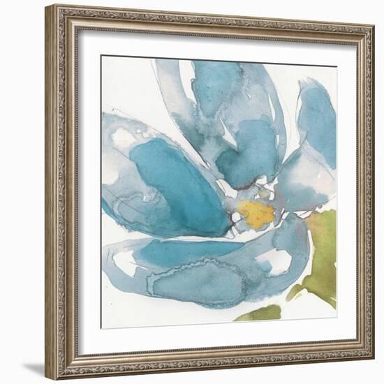 Flower Splash I-Jennifer Goldberger-Framed Art Print