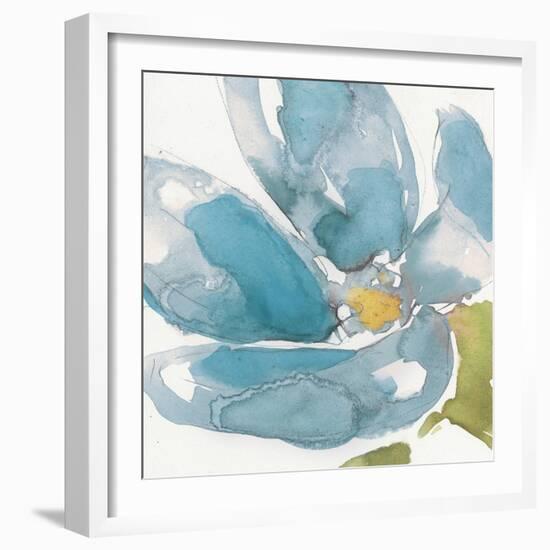 Flower Splash I-Jennifer Goldberger-Framed Art Print