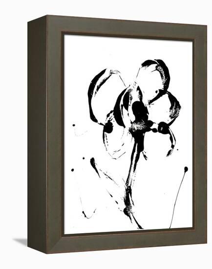 Flower Squiggle II-Erin Ashley-Framed Stretched Canvas