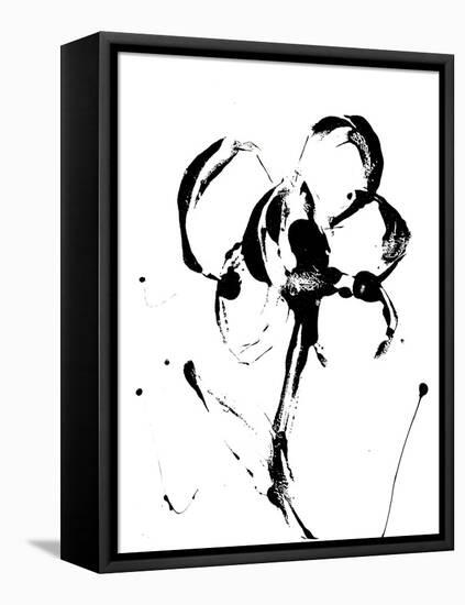 Flower Squiggle II-Erin Ashley-Framed Stretched Canvas