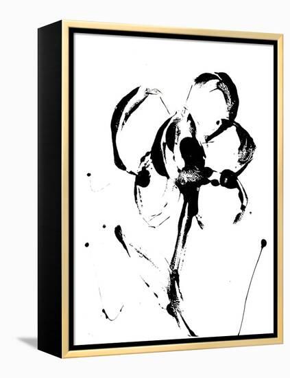 Flower Squiggle II-Erin Ashley-Framed Stretched Canvas