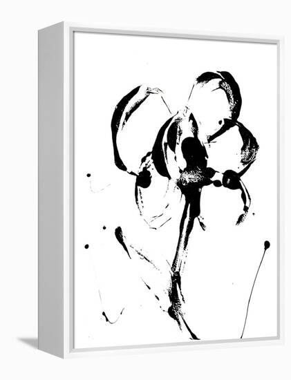 Flower Squiggle II-Erin Ashley-Framed Stretched Canvas