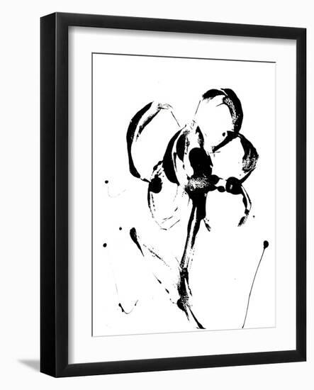 Flower Squiggle II-Erin Ashley-Framed Art Print