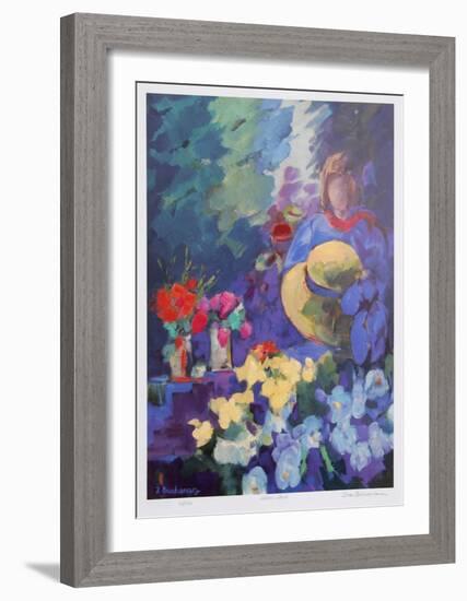 Flower Stall-Zora Buchanan-Framed Collectable Print