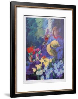 Flower Stall-Zora Buchanan-Framed Collectable Print