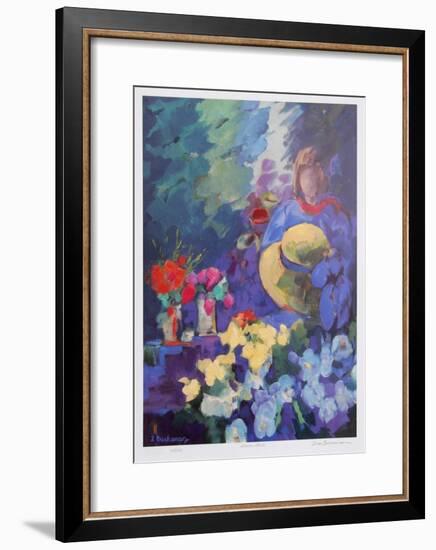 Flower Stall-Zora Buchanan-Framed Collectable Print