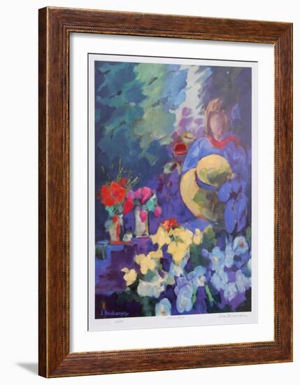 Flower Stall-Zora Buchanan-Framed Collectable Print