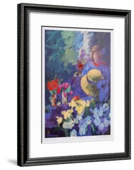 Flower Stall-Zora Buchanan-Framed Collectable Print