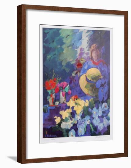 Flower Stall-Zora Buchanan-Framed Collectable Print