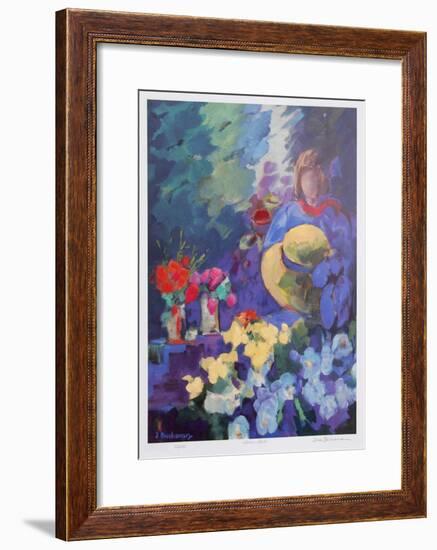 Flower Stall-Zora Buchanan-Framed Collectable Print