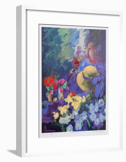 Flower Stall-Zora Buchanan-Framed Collectable Print