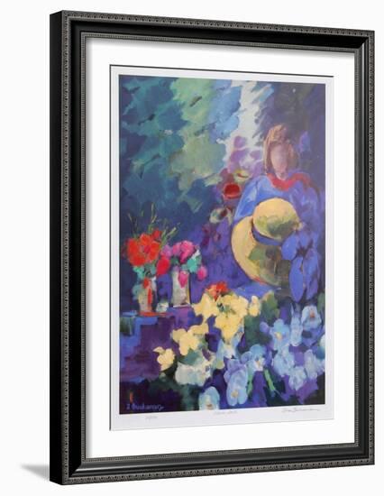 Flower Stall-Zora Buchanan-Framed Collectable Print